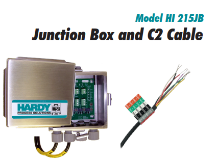 HI215JB接線盒 美國(guó)hardy哈帝稱(chēng)重接線盒